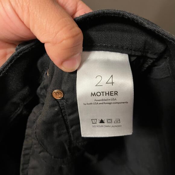 Mother The Insider Crop Step Fray Not Guilty Size 24 - Picture 8 of 8
